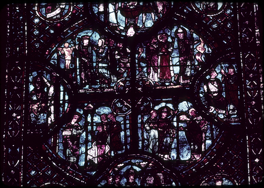 Choir, wall east, window 1