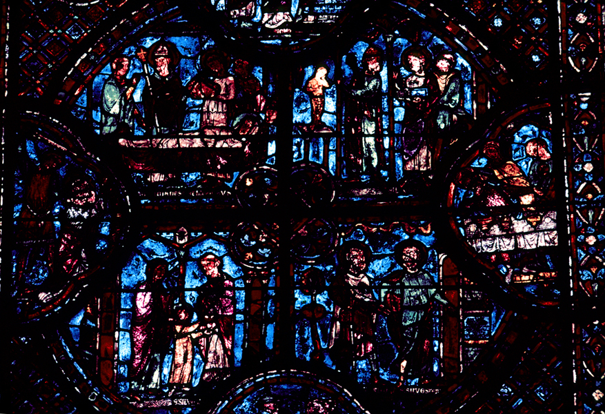 Choir, wall east, window 1