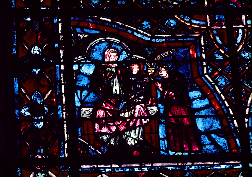 Apse south, window 4