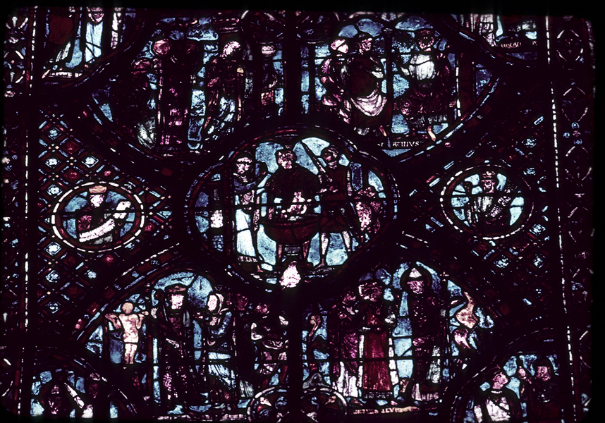 Choir, wall east, window 1