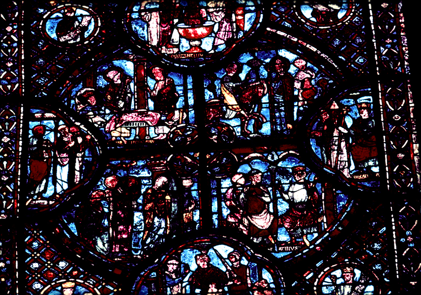 Choir, wall east, window 1