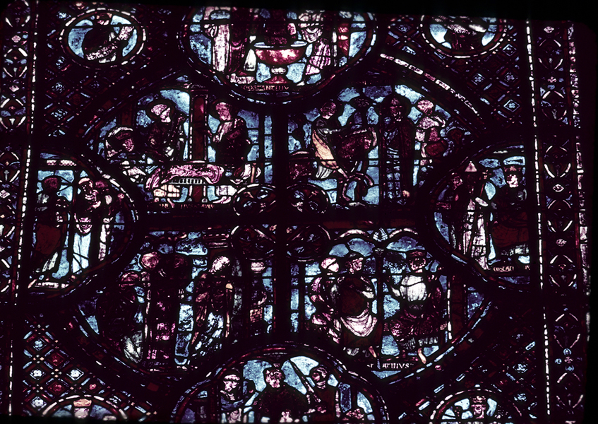 Choir, wall east, window 1