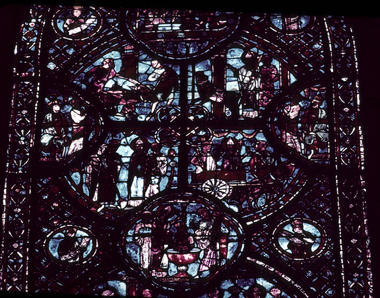 Choir, wall east, window 1