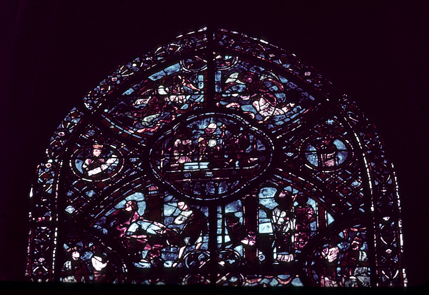 Choir, wall east, window 1