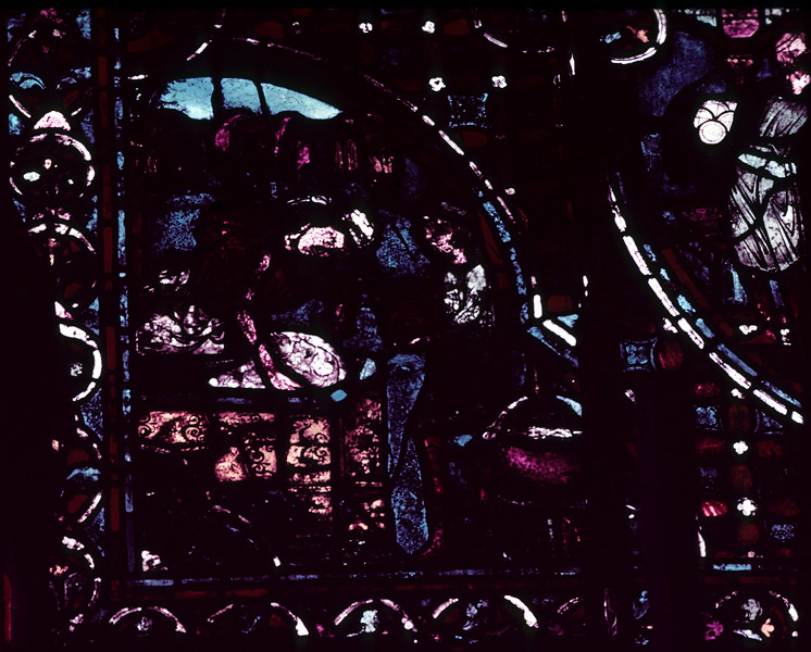 Apse, central, window 3