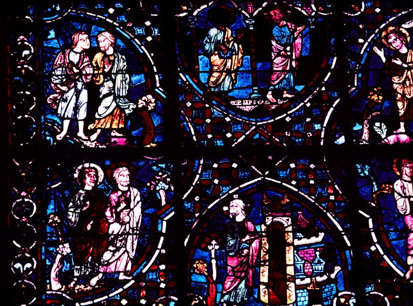 Apse central, window 3