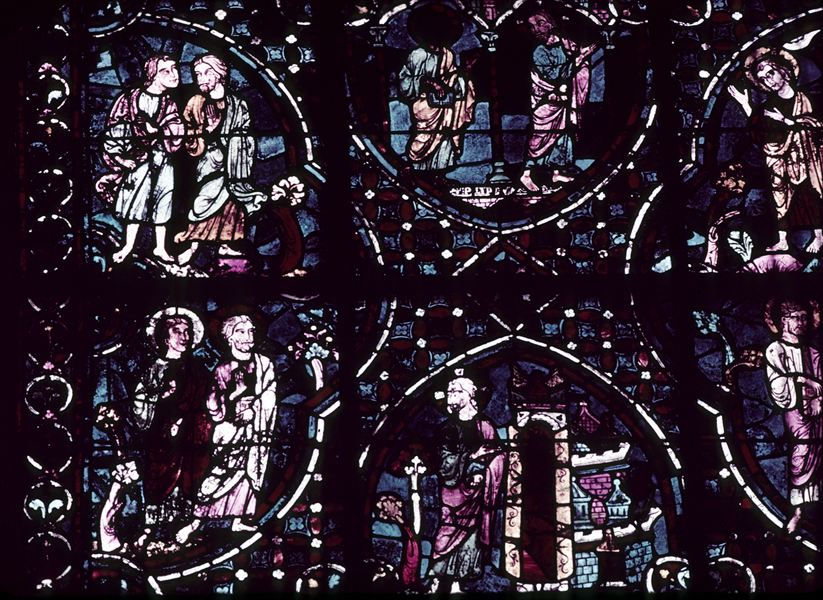 Apse central, window 3
