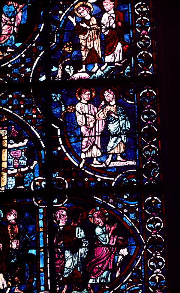 Apse central, window 3