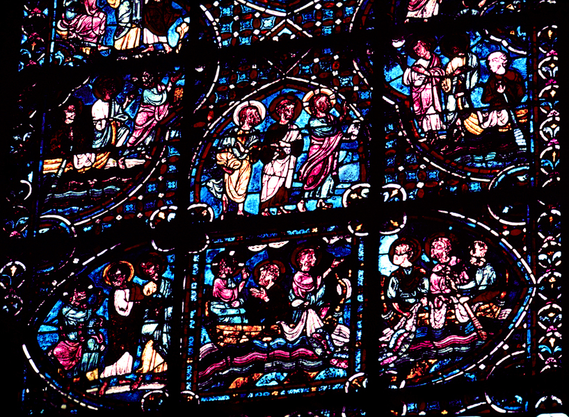 Apse central, window 3