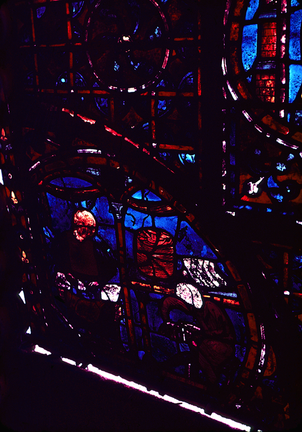 Apse north, window 3