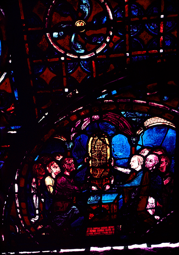 Apse north, window 3
