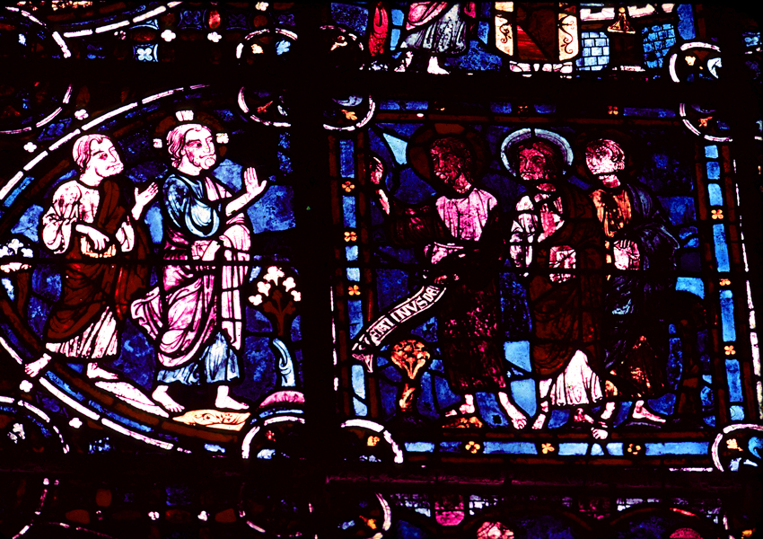 Apse central, window 3