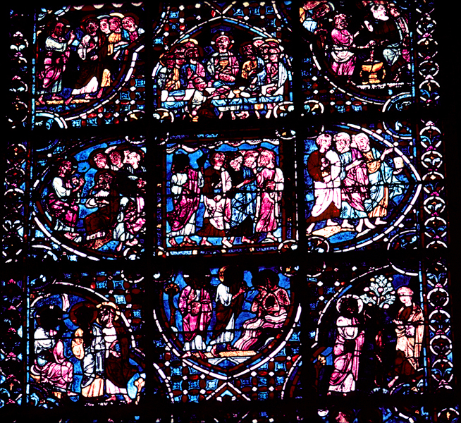 Apse central, window 3