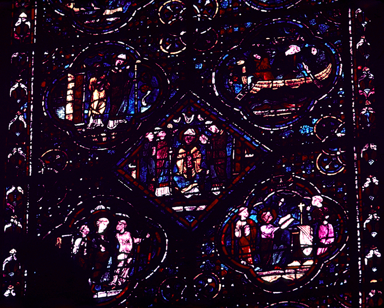 Apse south, window 3