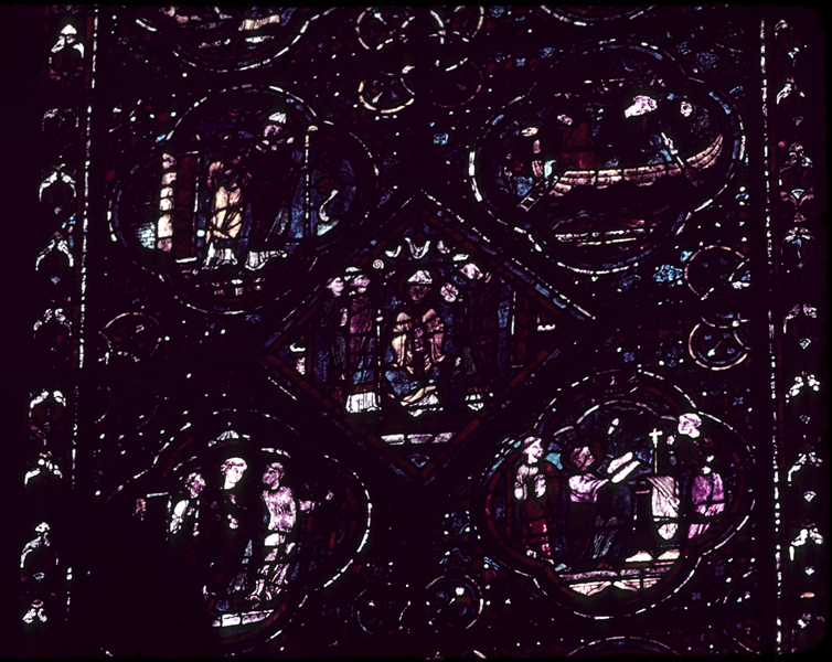 Apse south, window 3