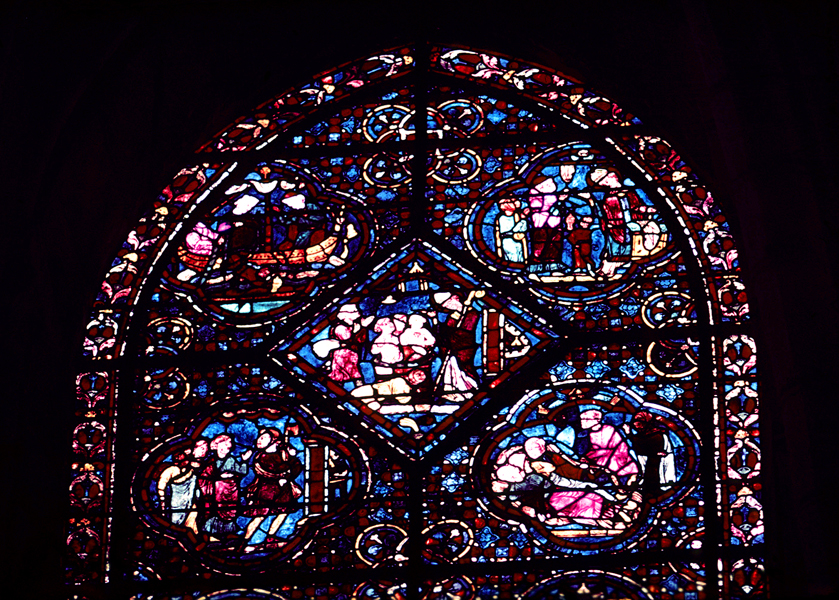 Apse south, window 3