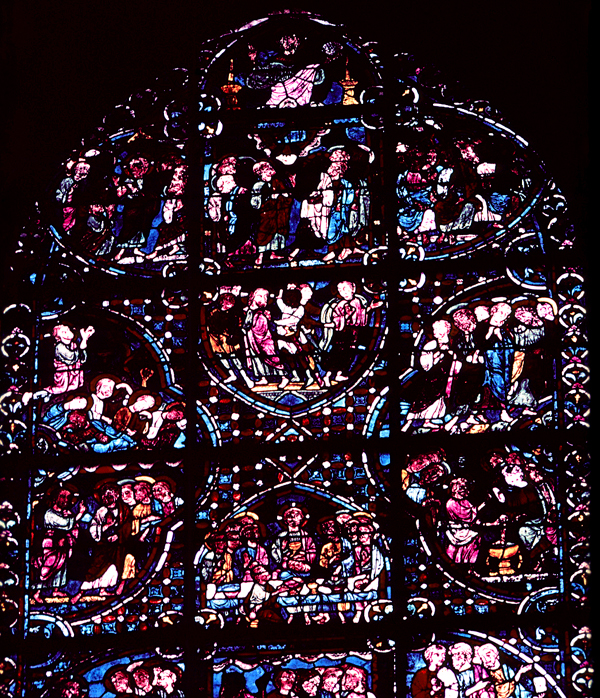 Apse central, window 3