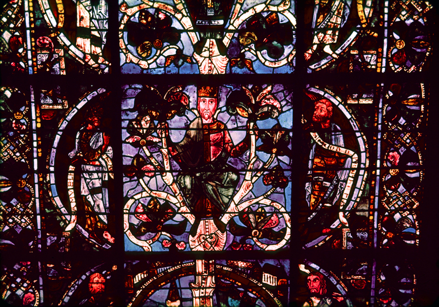 Nave, wall west, window, north