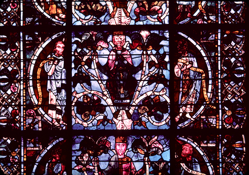 Nave, wall west, window, north