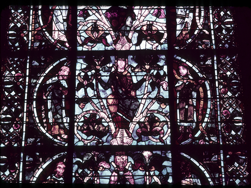 Nave, wall west, window, north