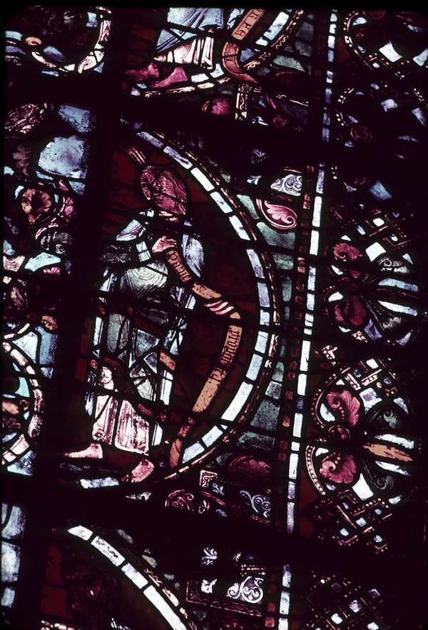Nave, wall west, window, north