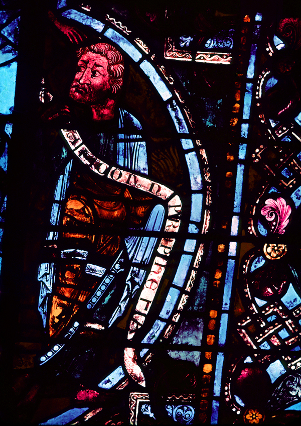Nave, wall west, window, north