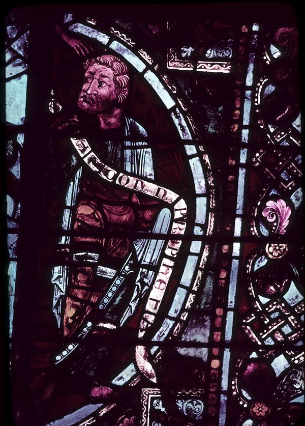 Nave, wall west, window, north
