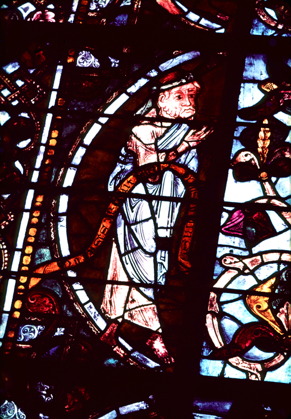 Nave, wall west, window, north