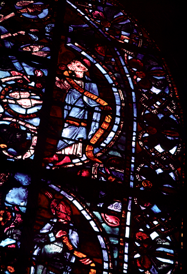Nave, wall west, window, north