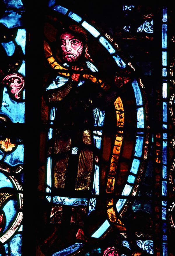 Nave, wall west, window, north