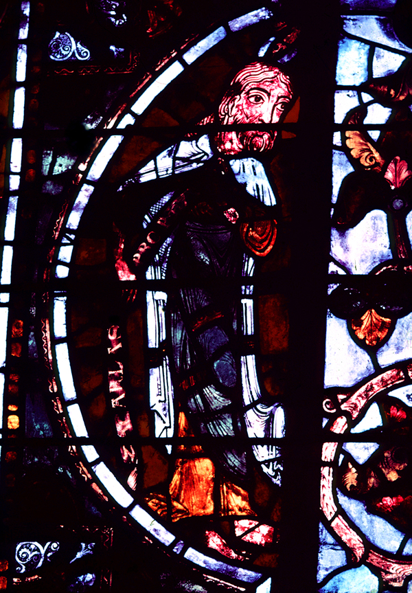 Nave, wall west, window, north