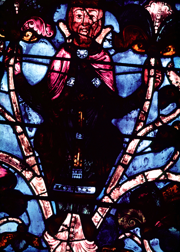 Nave, wall west, window, north
