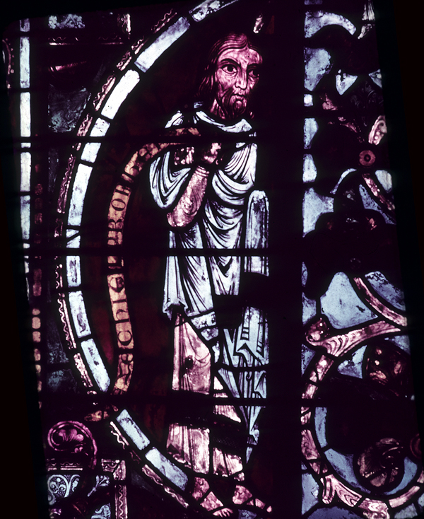 Nave, wall west, window, north