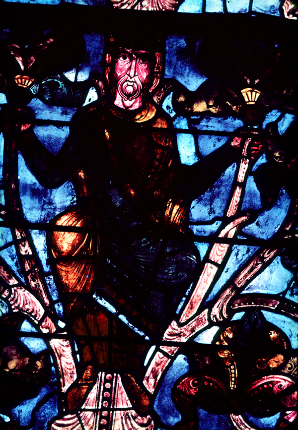 Nave, wall west, window, north