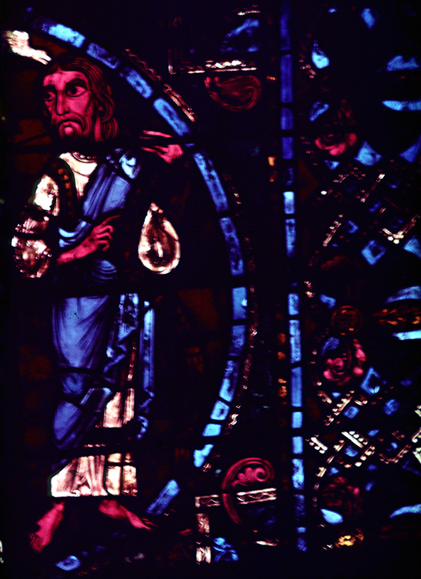 Nave, wall west, window, north
