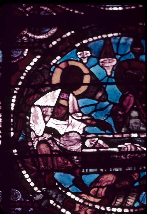 Nave, wall west, window, south
