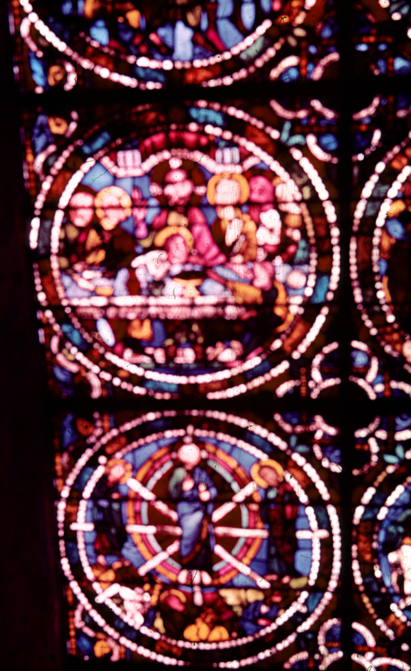 Nave, wall west, window, south
