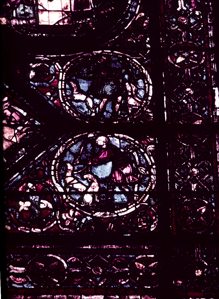 Nave, wall north, bay 3