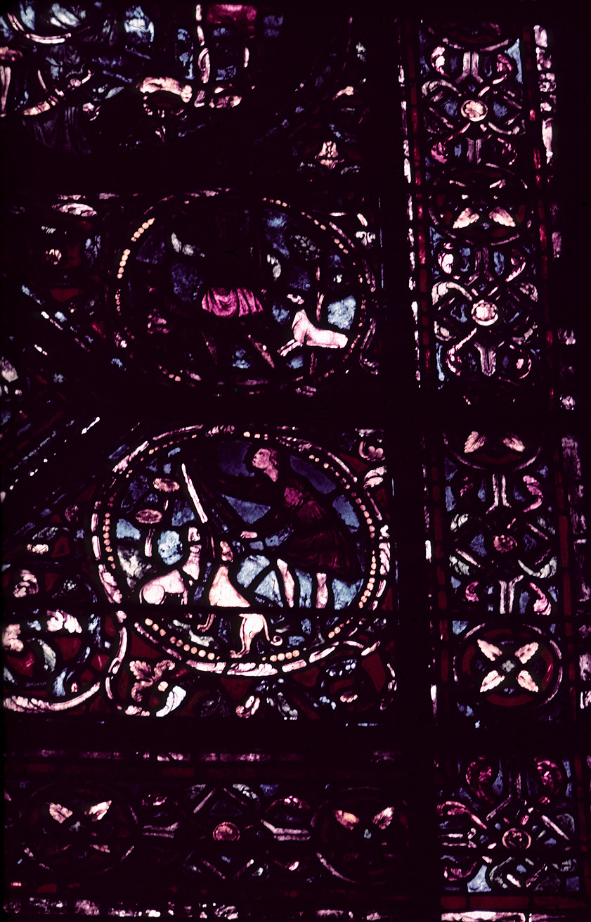 Nave, wall north, bay 3