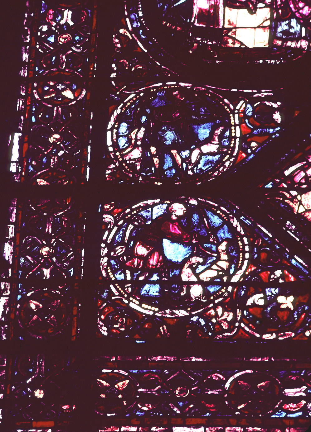 Nave, wall north, bay 3
