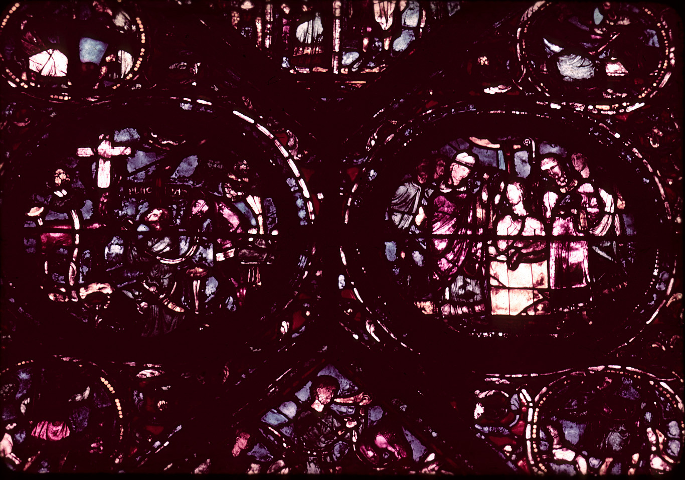 Nave, wall north, bay 3