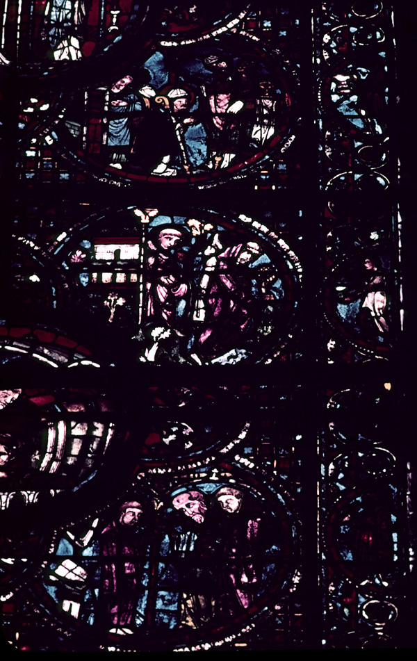 Nave, wall north, bay 2