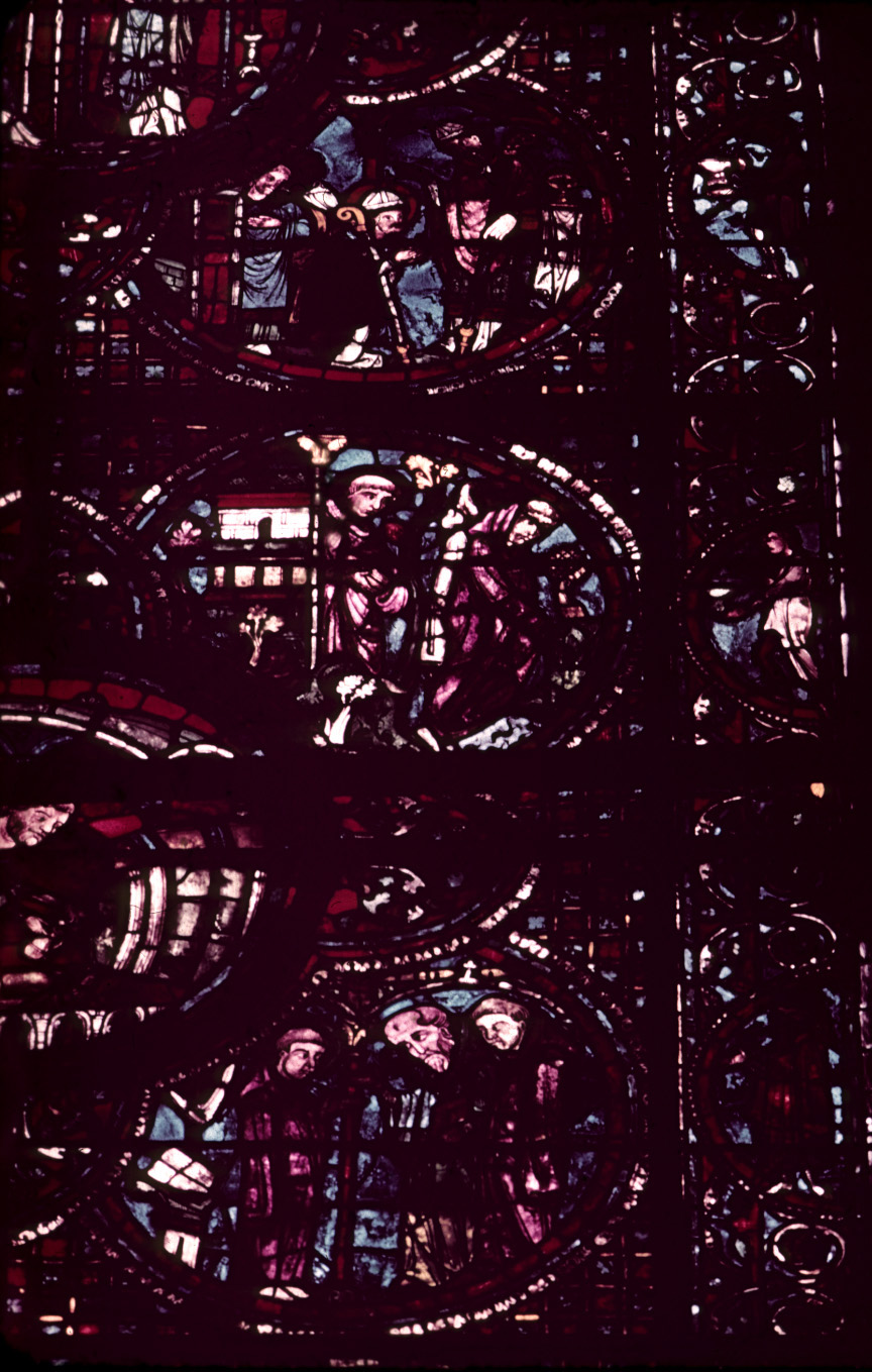 Nave, wall north, bay 2