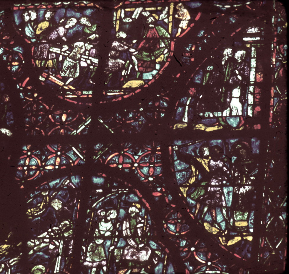 Apse north, window 1