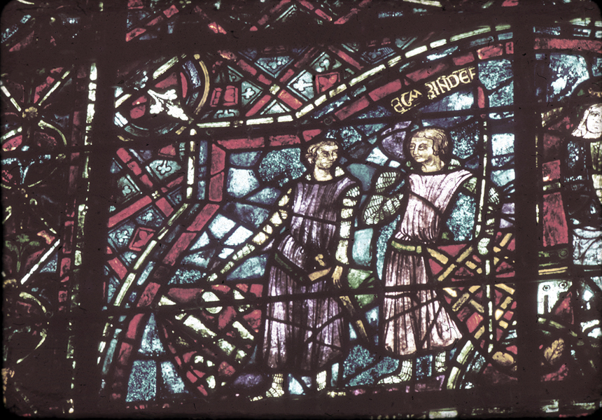 Apse south, window 2