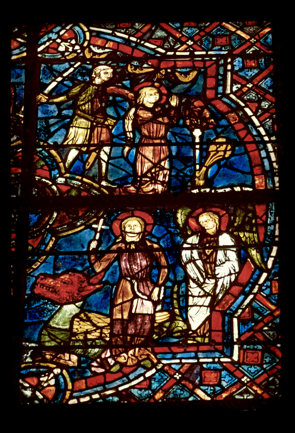 Apse south, window 2