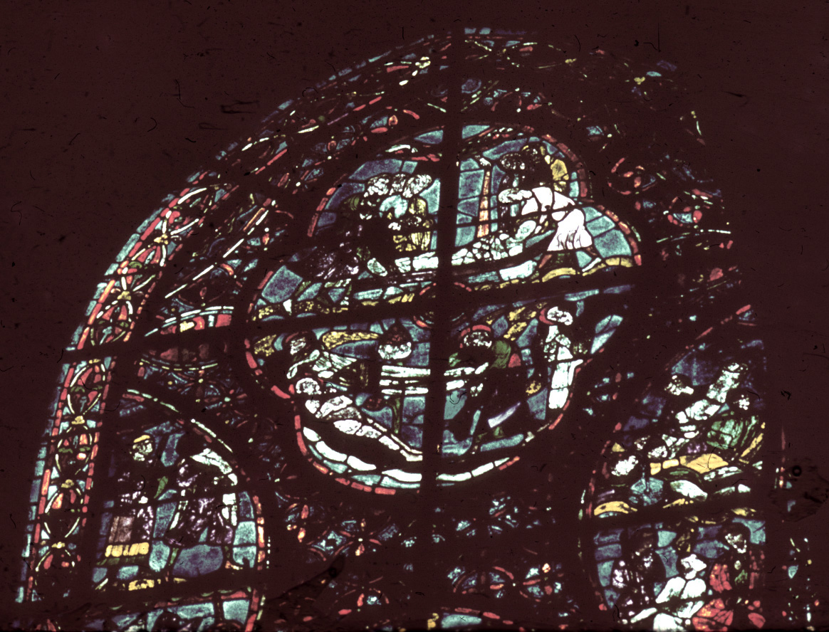 Apse north, window 1