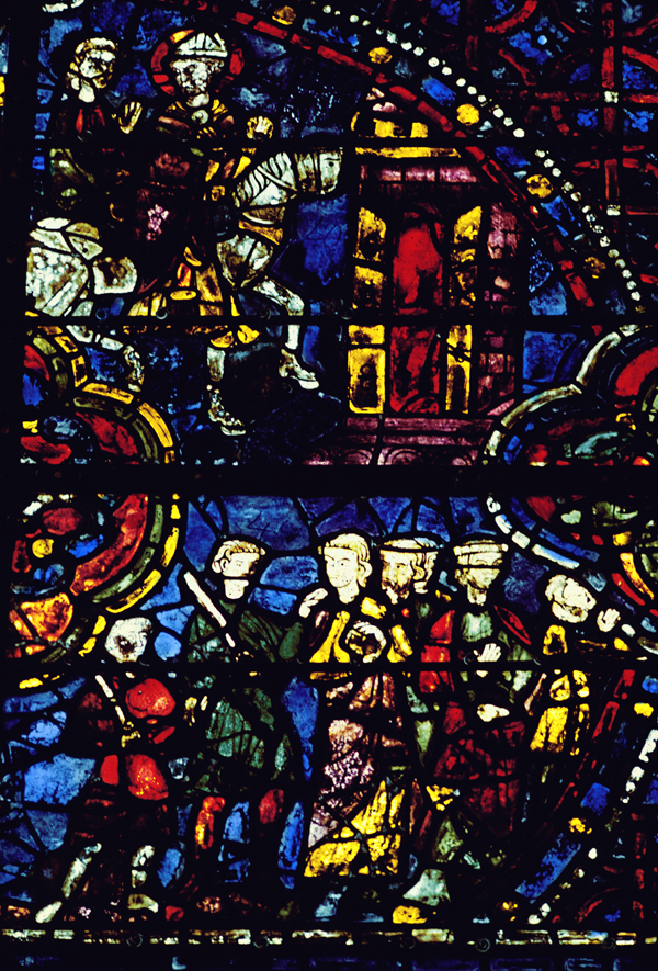 Apse south, window 1
