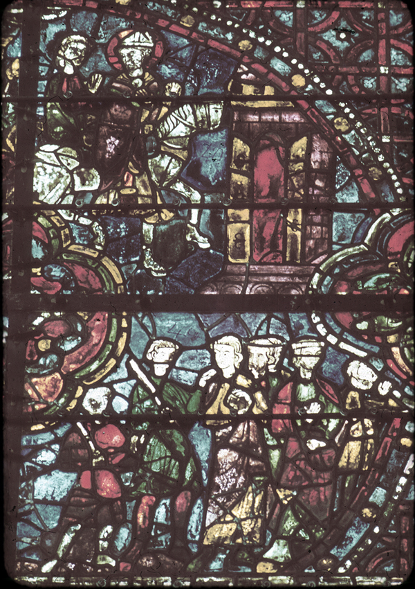 Apse south, window 1