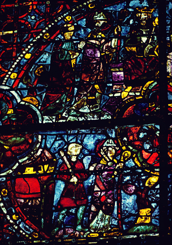 Apse south, window 1